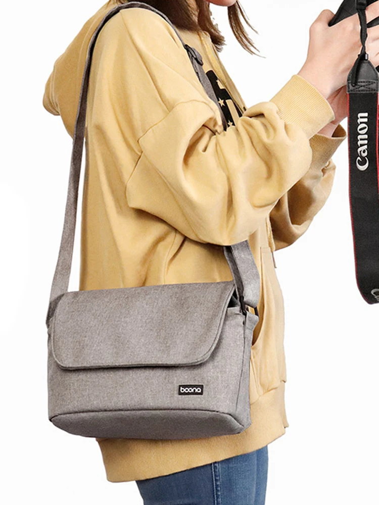 

Portable Digital Camera Crossbody Bag Photographer Waterproof DSLR Organizer Shoulder Package Photography Pouch Accessories Item