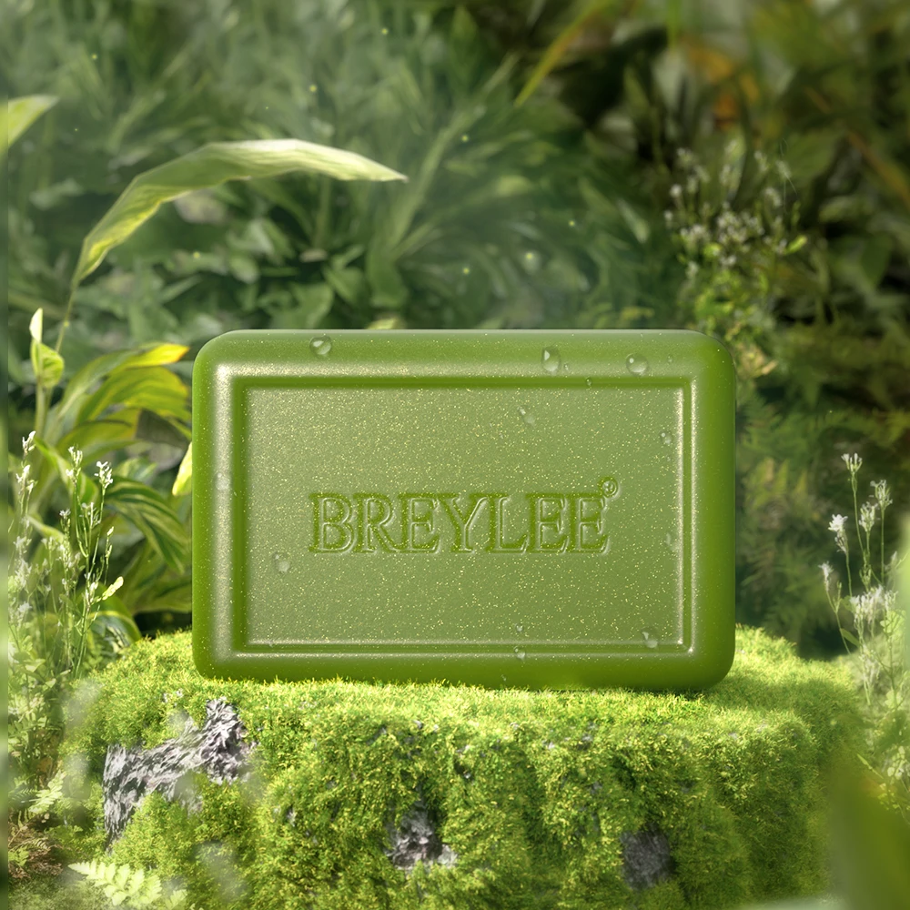 

BREYLEE Acne Clearing Oil Face Wash Soap Bar Essential Pore Deep Cleansing Treatment Remove Pimple Blackhead Body Dry Face Care