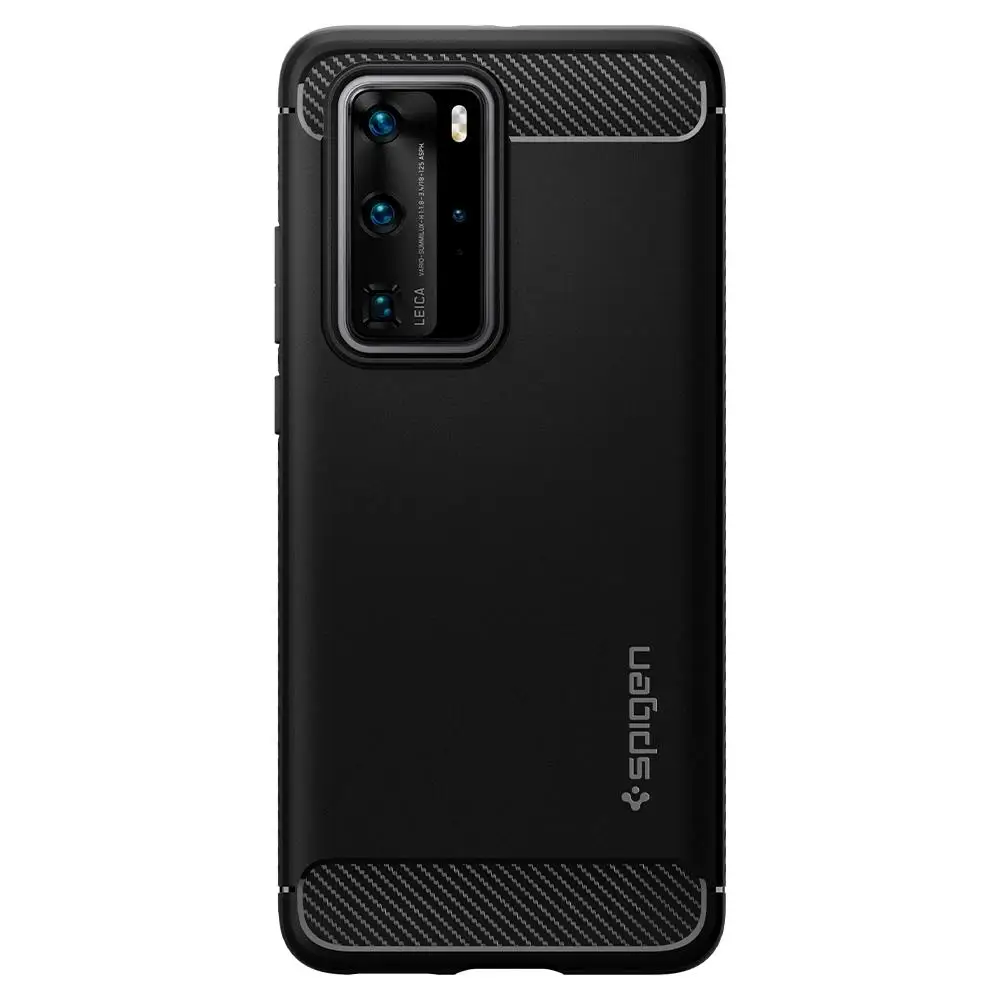 

Spigen 6.58" for HUAWEI P40 Pro Pro+ ELS-NX9 ELS-N04 ELS-AN00 ELS-TN00 Rugged Armor Slim Soft Cover Drop Protection Matte Black