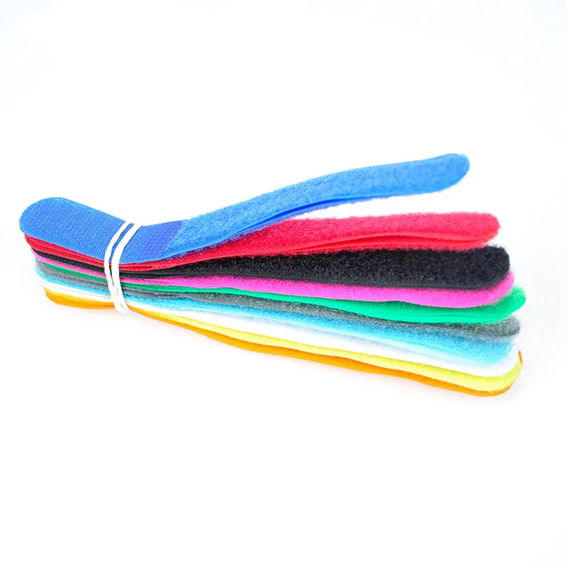 20 шт многоразовые крепежные провода Органайзер Шнур Веревка держатель красочные