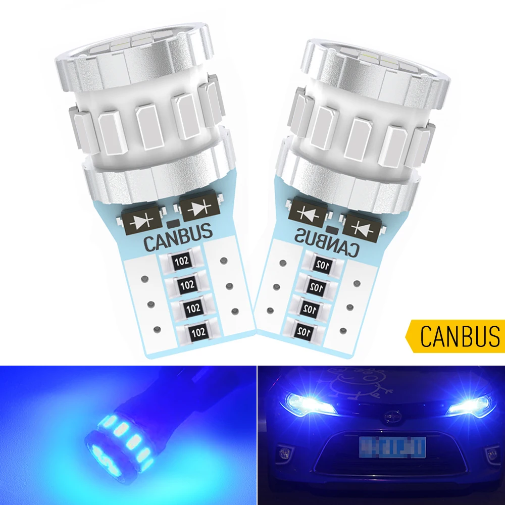 СВЕТОДИОДНЫЙ парковочный светильник Canbus W5W T10 для Toyota Auris Hilux Corolla Verso Wish Yaris Avensis Camry