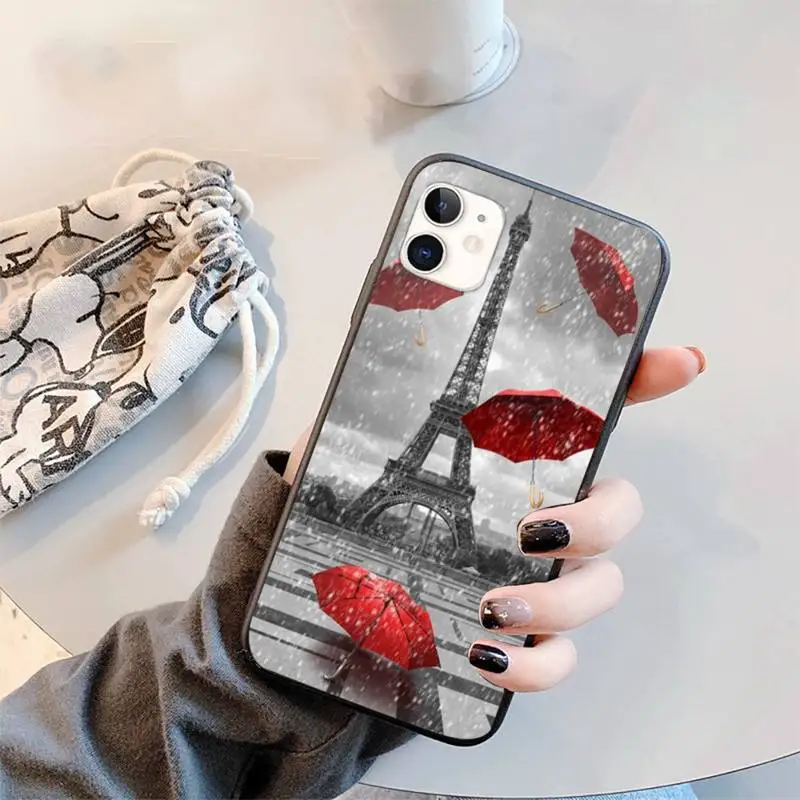

Eiffel Tower Phone Case for iPhone 11 12 mini pro XS MAX 8 7 6 6S Plus X 5S SE 2020 XR