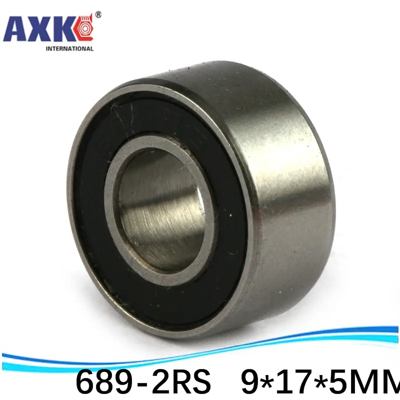 

(1pcs) The Rubber sealing cover Thin wall deep groove ball bearings 689-2RS 9*17*5 mm