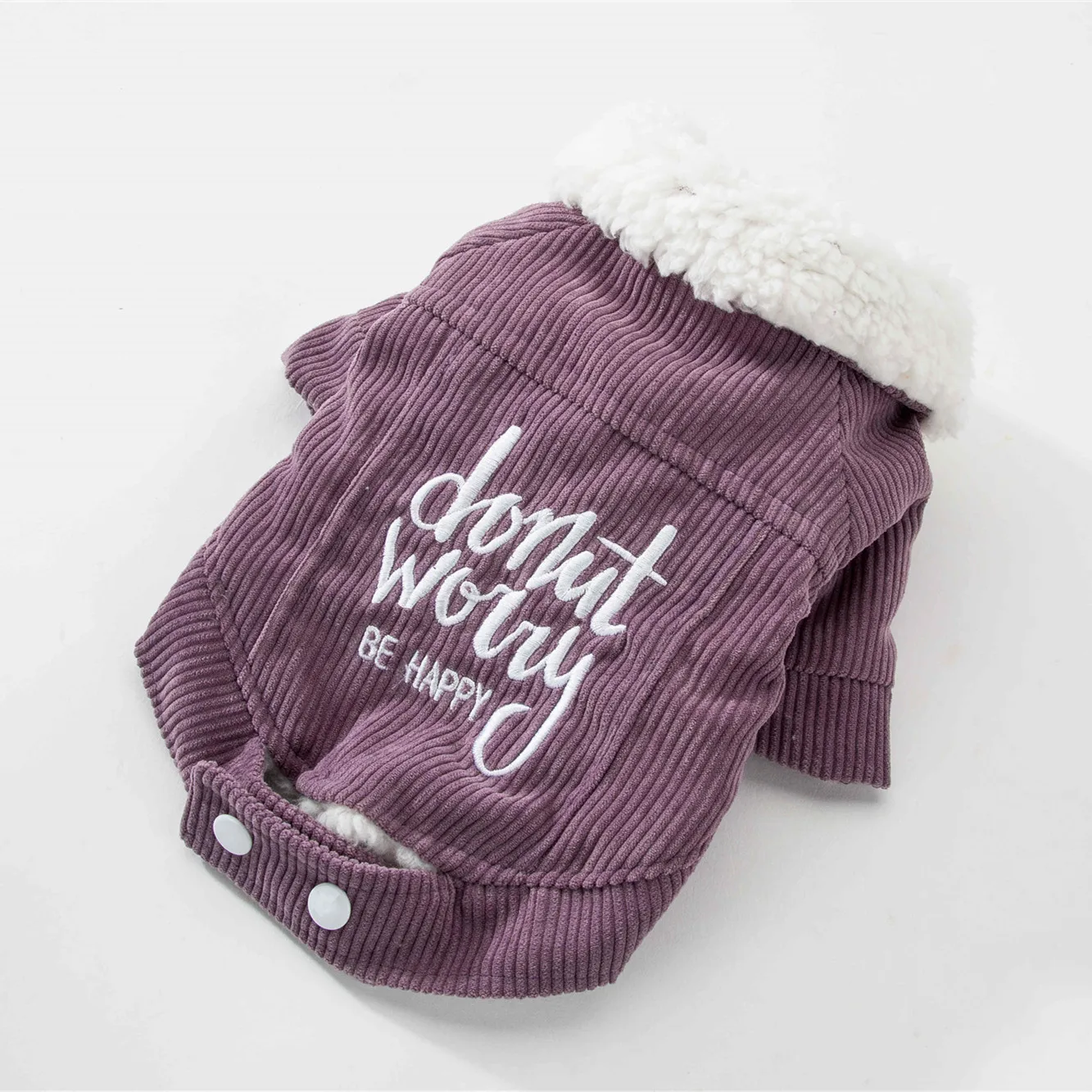 Hipidog Одежда для собак модное пальто вышивка буквами осенне зимняя одежда щенков