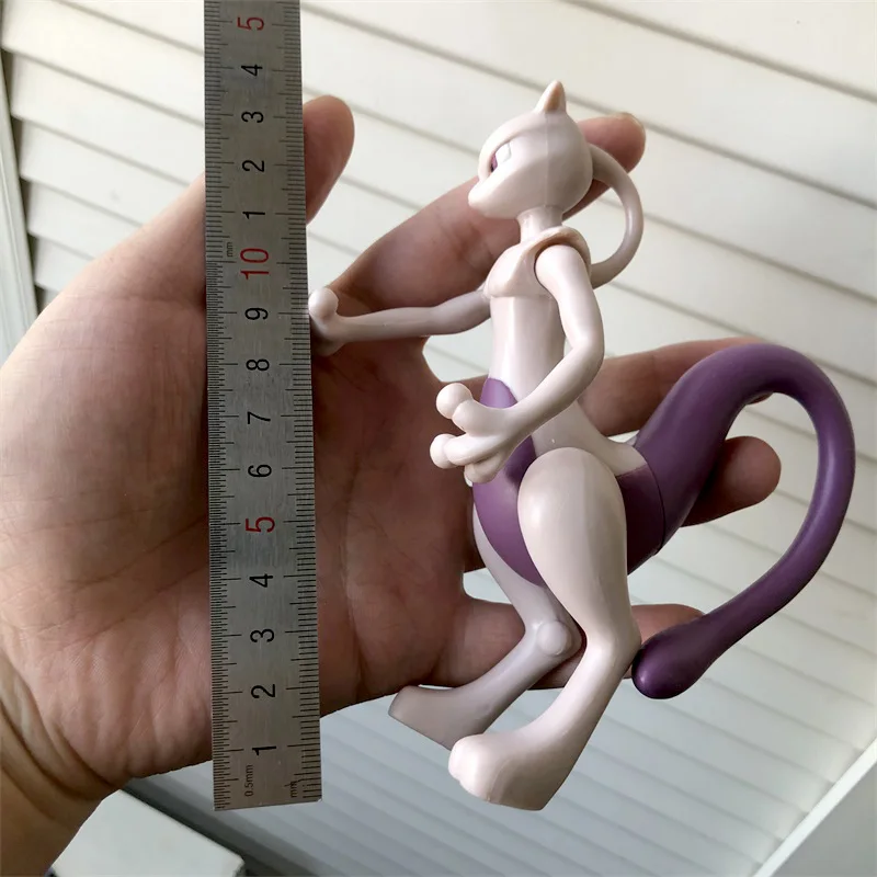 Аниме фигурки Mewtwo большого размера Мультяшные подвижные игрушечные