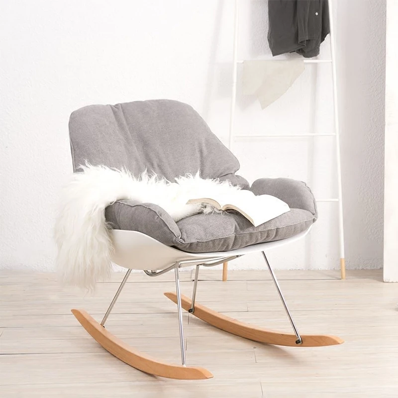 

Rocking Chair Balcony Nap Home Lazy Sofa Pregnant Woman Breastfeeding Bedroom Living Room Leisure Leisure Chair