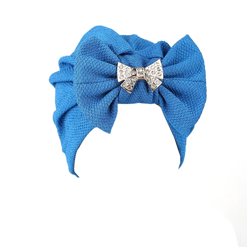 New movable bow with detachable metal buckle headscarf hat small cap Muslim | Headwear