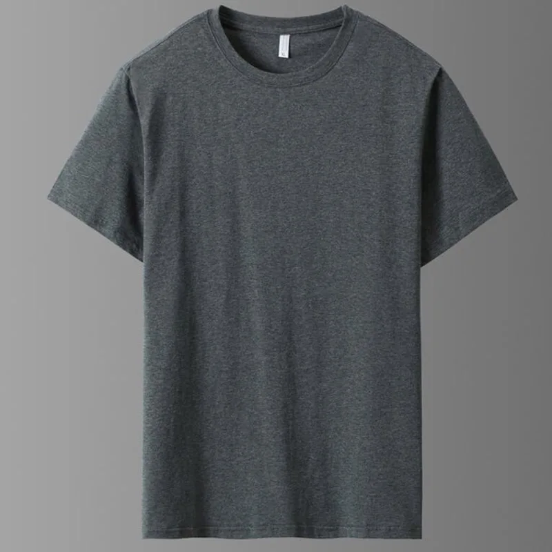 summer men yellow cotton t-shirt short sleeve plus size 6XL 8XL 9XL home casual tees oversize loose black tshirt 70 | Мужская одежда