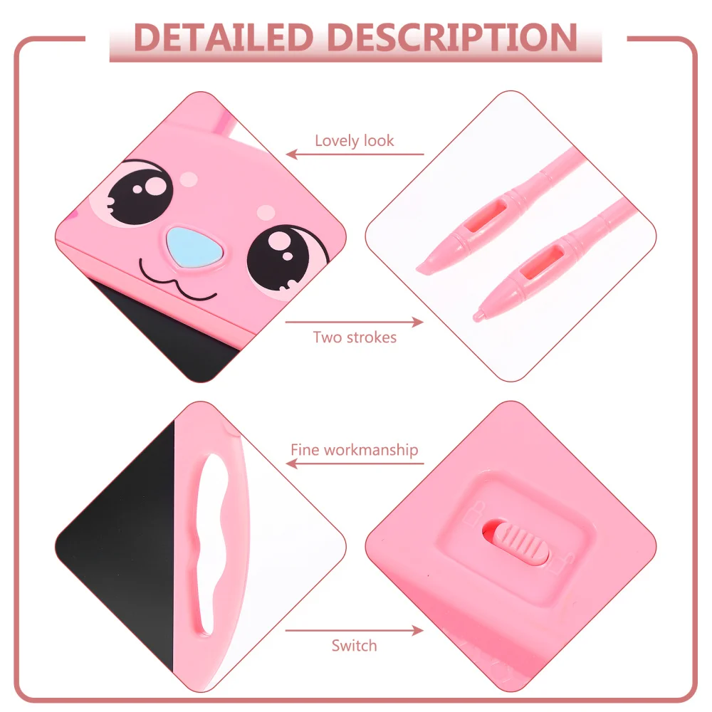 

Inch LCD Writing Tablet Drawing Board with Pens and Templates Kids Toys Gift