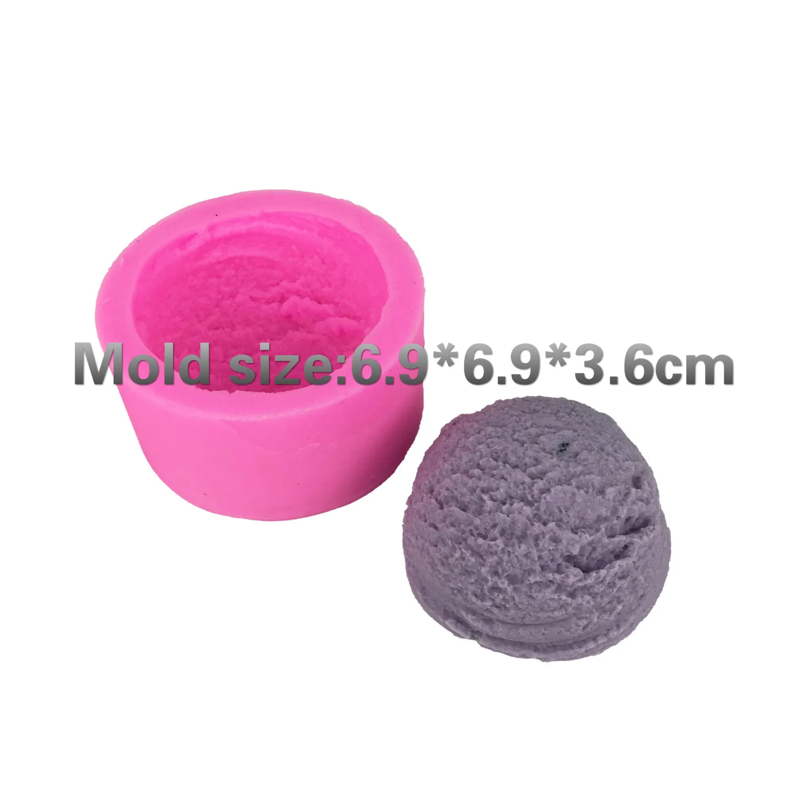 Силиконовая форма сделай сам для мороженого свечи мыла шоколада печенья крема