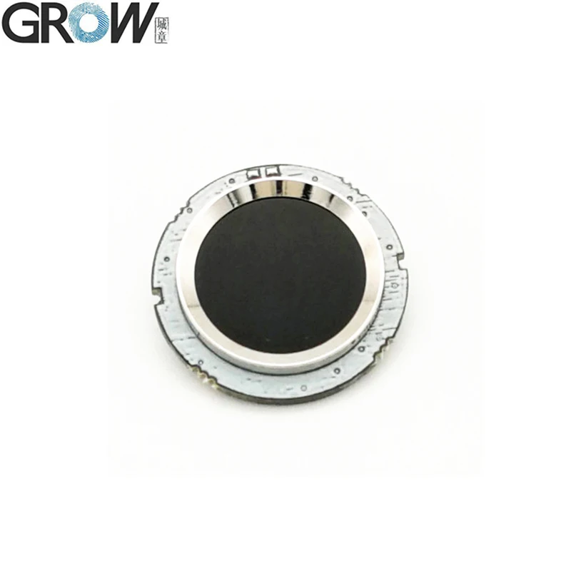 

GROW R502 DC3.3V Small Circular Blue Red LED MX1.0-6pin Capacitive Fingerprint Access Control Module Sensor Scanner