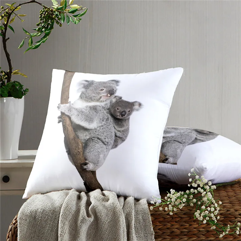

Koala Pillow Case Decoration Sofa Cushion Pillow Case Bed Pillow Case Home Decoration Car Pillow Case