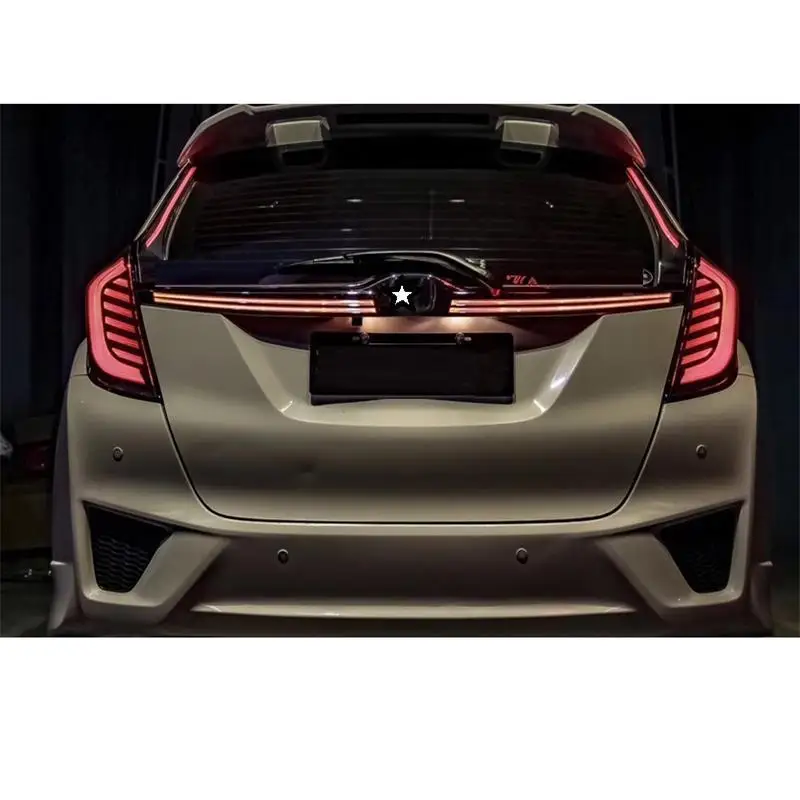 Drl Cob автомобилей Neblineros Led Para Авто Assessoires фары передние противотуманные задние Автомобильные фары в сборе 15 16 17 для Honda Fit