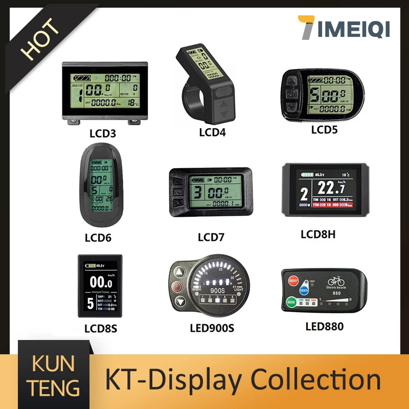 ЖК-дисплей IMEIQI KT 3/LCD 3U LCD 4 5 6 7U 8S 8H для электрического велосипеда. | Спорт и