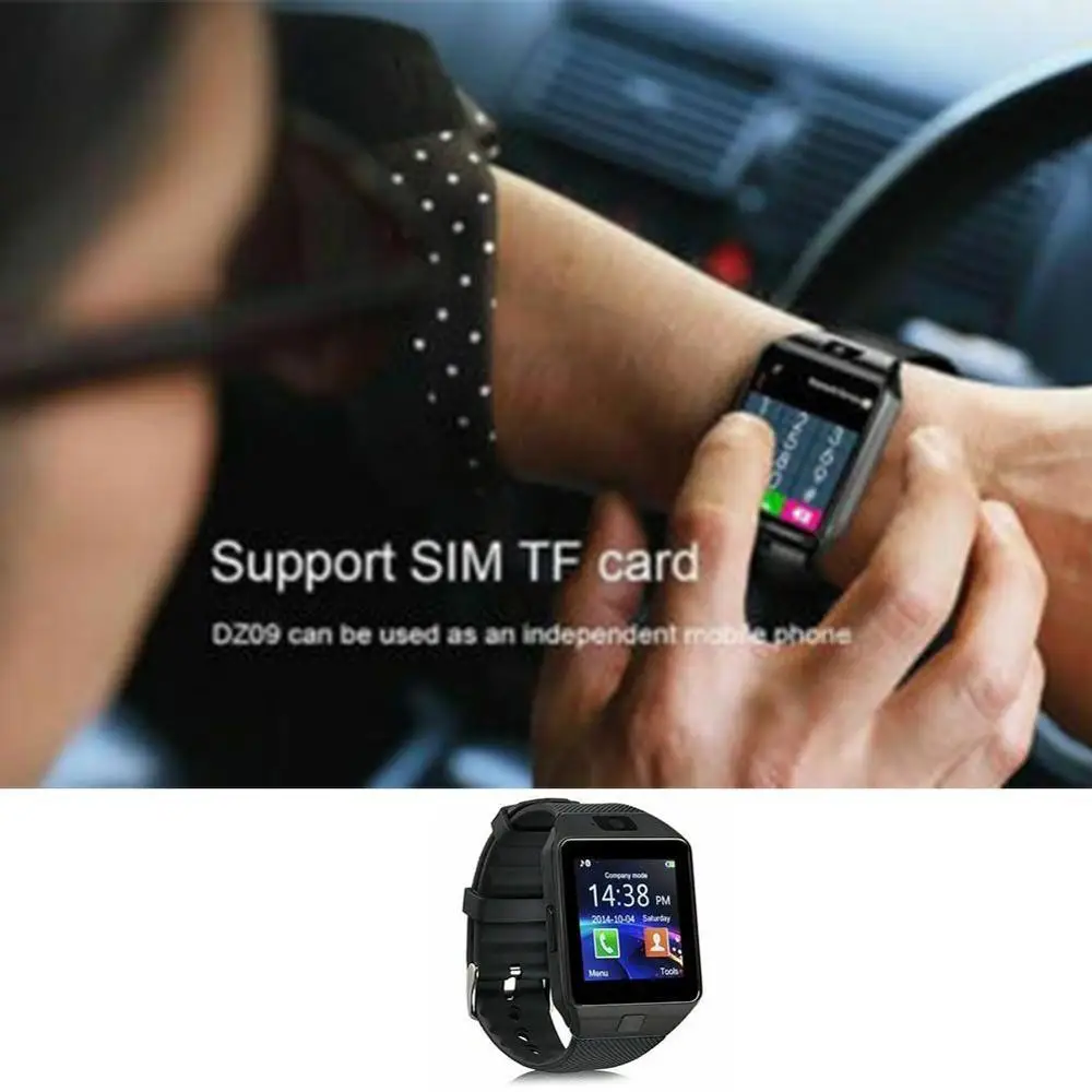 Экран Смарт-часы с камерой Bluetooth наручные часы SIM карты Smartwatch для Ios Android телефонов