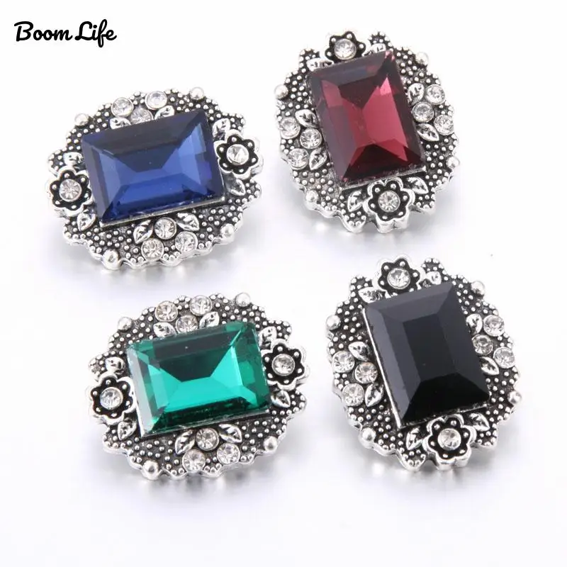 2019 новинка 10 шт./лот смешанные Стразы квадратные стили металлические подвески 18