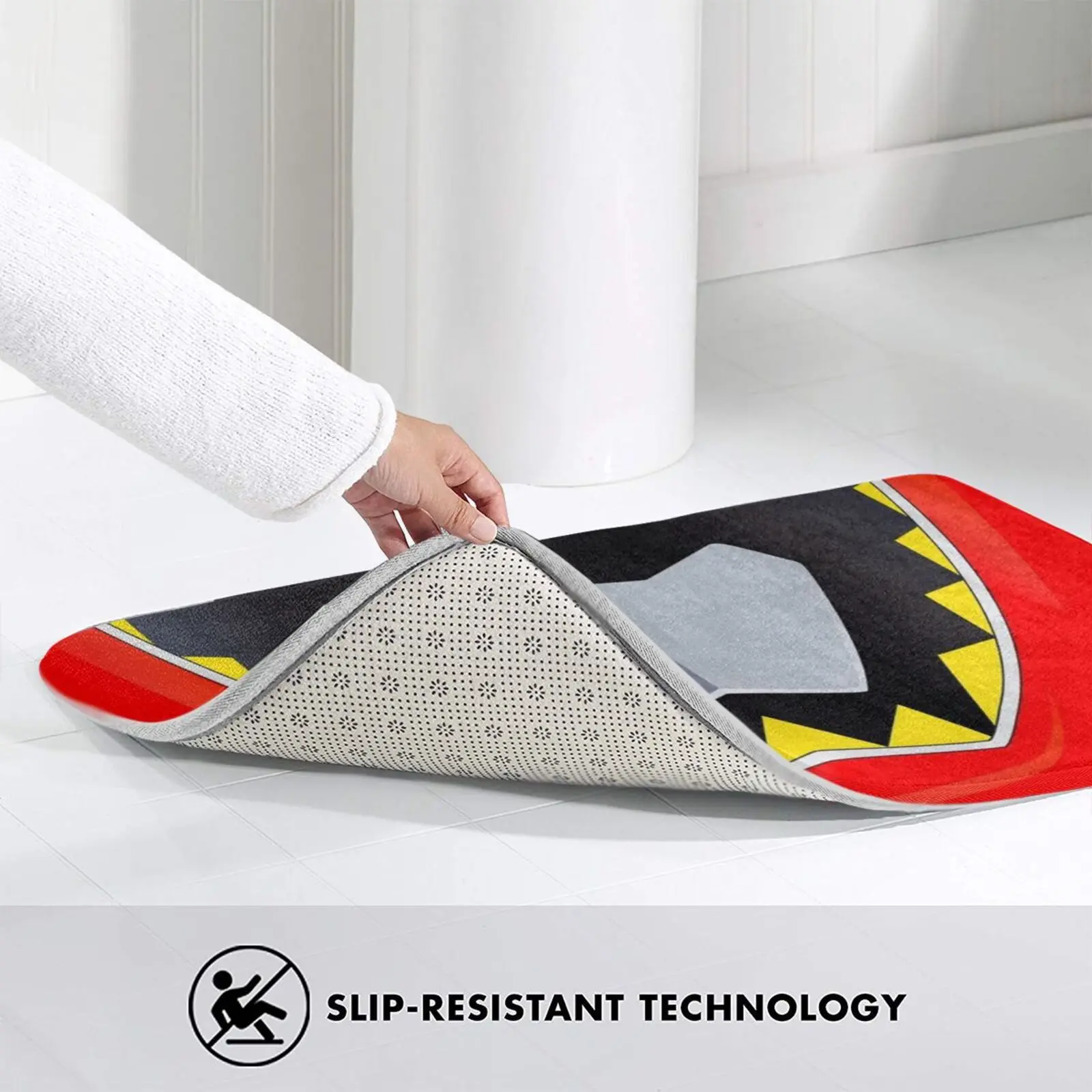 Kyoryu красный мягкий домашний ковер дверной коврик автомобильный динозавр