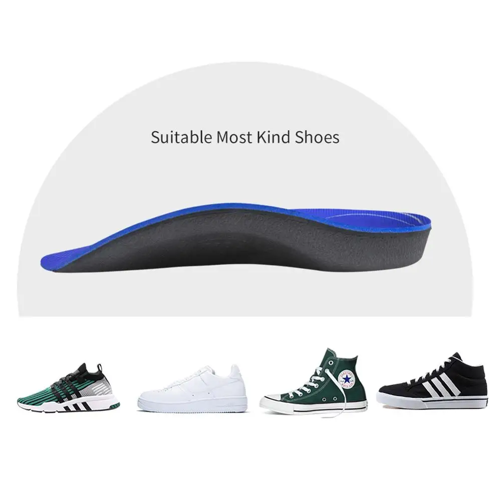 FootMaster 3/4 Arch Support Flat Feet insoles Orthotic Inserts Orthopedic Shoes Insoles Heel Pain Plantar Fasciitis Men Woman