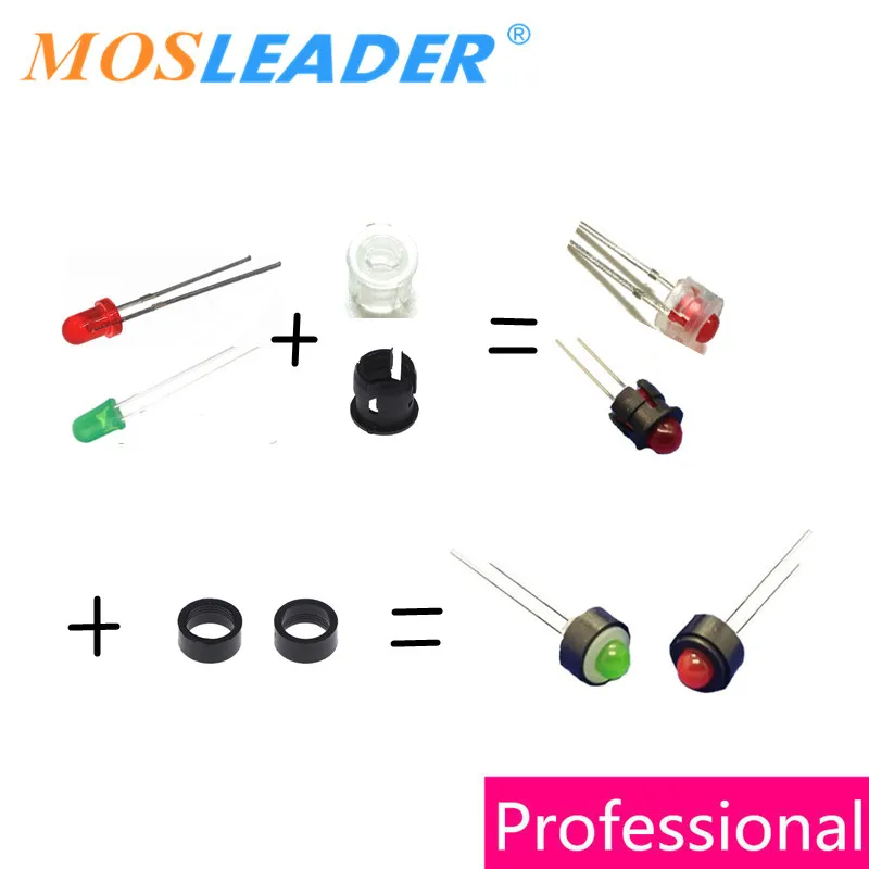 Пластиковый держатель для светодиодной лампы 3 мм 1000 шт. | Электроника