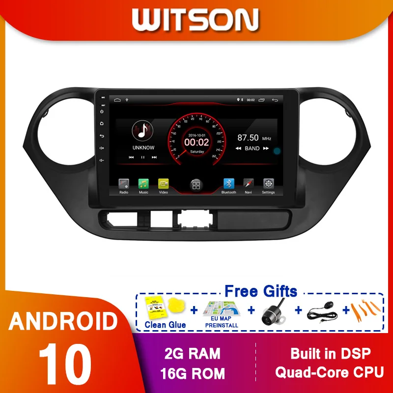 WITSON 9 &quotFULL HD сенсорный экран Android 10 Восьмиядерный Автомобильный GPS мультимедийный