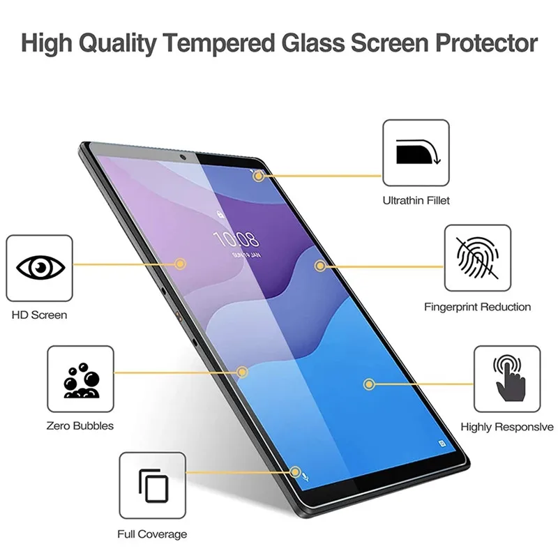 Закаленное стекло для Lenovo Tab M10 2nd Gen HD защита экрана 9H Защитная пленка M 10 TB-X306X TB X306X