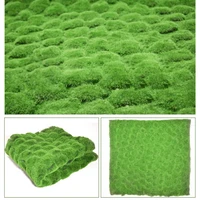 green thick artificial moss turf for home floor diy wedding decoration home decor easy to clean herramientas dropshipping v12