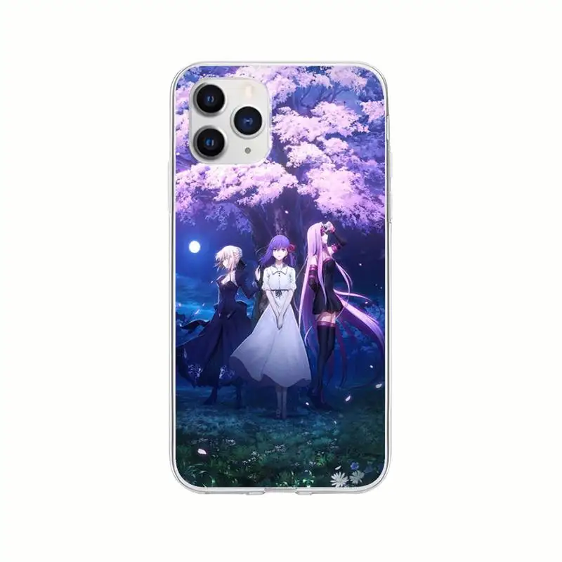 

Hot Selling Fate Stay Night Transparent Mobile Phone Cover Clear Case For Huawei P20 P40 Lite P30 Pro P Smart 2019 Nova 3e 6 Se