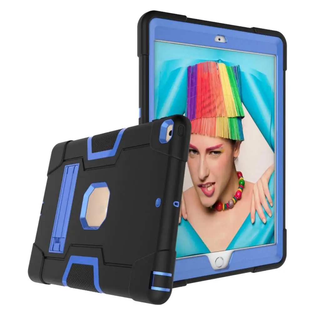 New For iPad 10.2 7th Gen 2019 Case Rugged Shockproof Heavy Duty Hybrid Three Layer Armor Defender Kids Child Proof Cover |