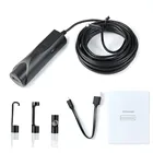 8 мм двойной объектив Wifi эндоскоп 1080P HD мини камера Автофокус IP67 водонепроницаемый беспроводной бороскоп для Android iOS с 8 светодиодами