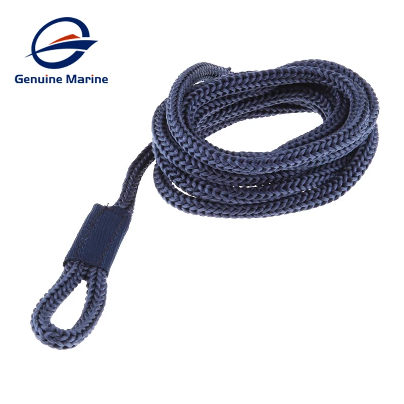 8 шт. леска для лодки 1/4 дюйма x 5 футов нейлоновая двойная плетеная морская