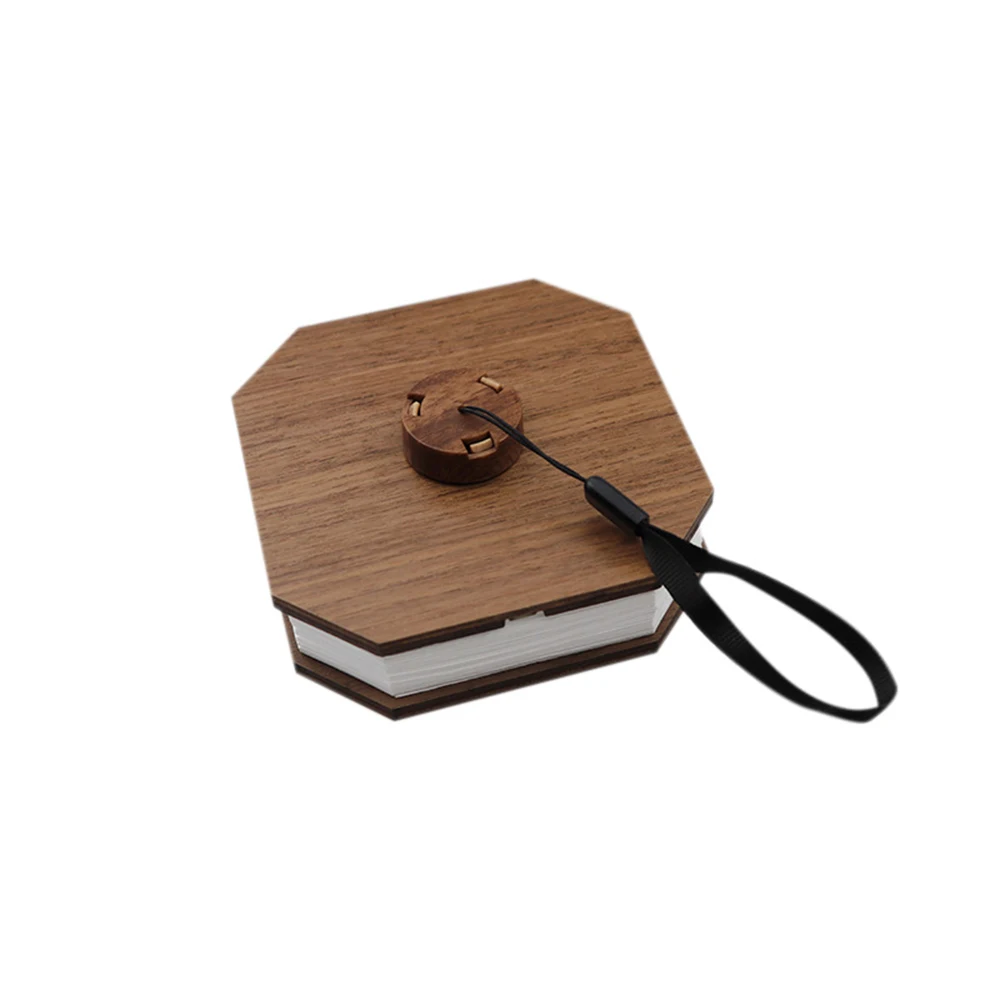Светодиодная лампа для чтения USB перезаряжаемая теплая белая деревянная