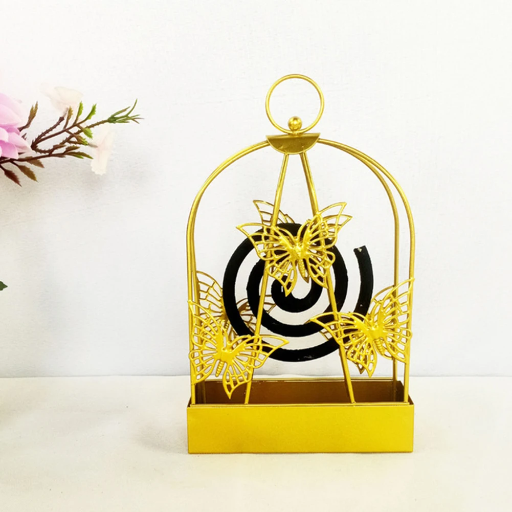 Ветрозащитный держатель ладана металлическая бабочка для жарких летних дней