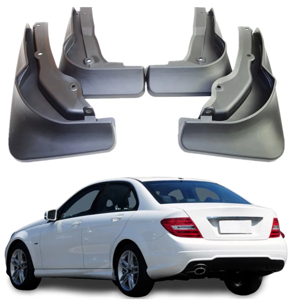 Для Mercedes Benz c-класс w204 спортивные Брызговики benz c-класс крылья benz w204 спортивные Брызговики автомобильные аксессуары 2013