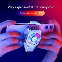 portable mobile phone cooler for pubg quick cooling fan gamepad holder bracket coolers radiator usb charging game accessories