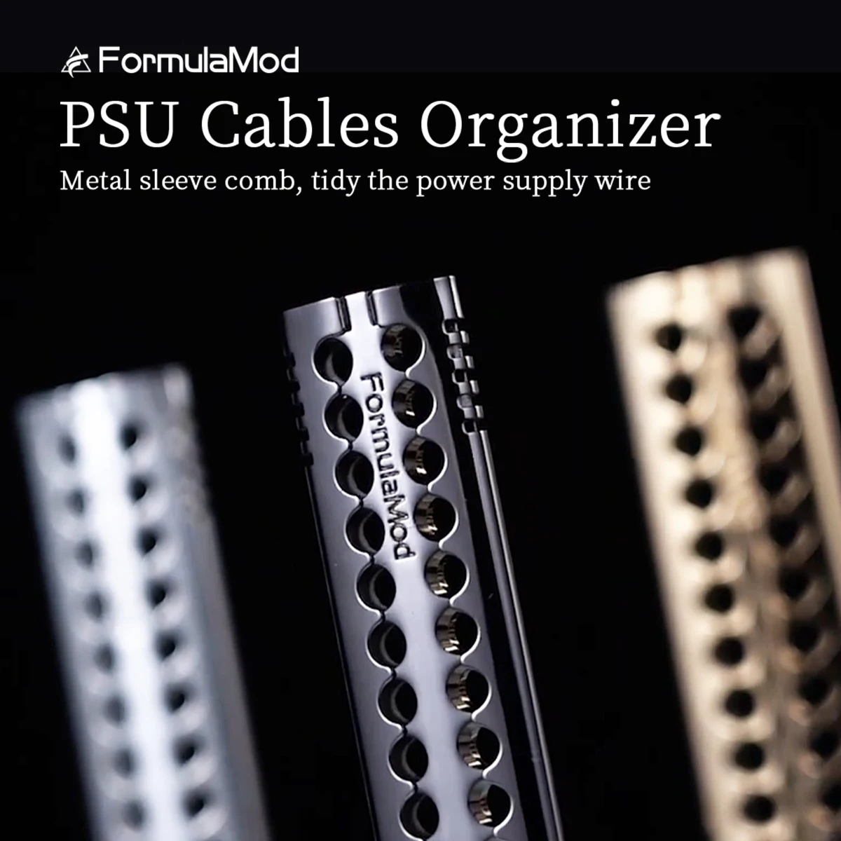 

FormulaMod Cable Metal Comb , Material Wire Organizer Management Tool For 16/18 AWG PSU Extension/Modular Cable Fm-JSXJTZ