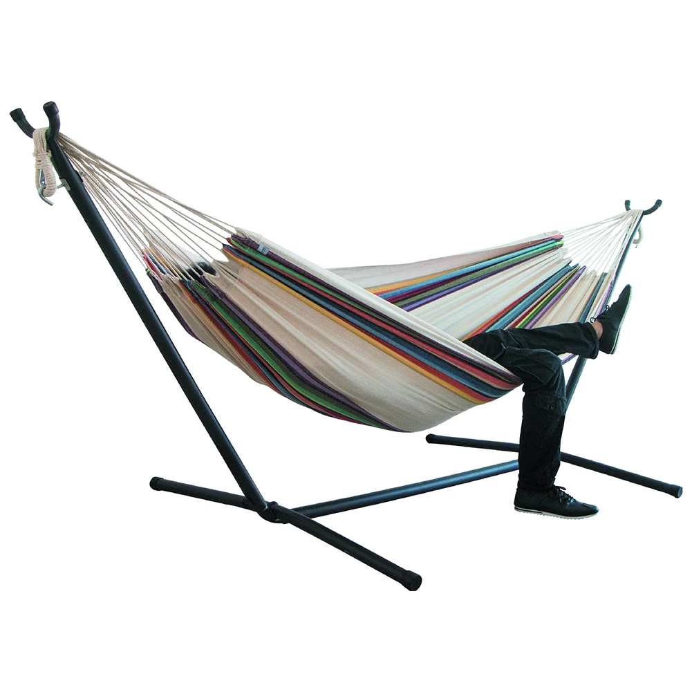 

Spot Comfort Durability Striped Hanging Chair Large Hammock Chair Without Shelf Camping Best Price