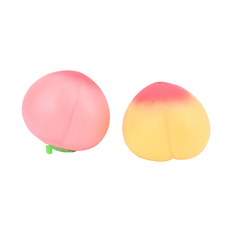Colosal blando y estrujable melocotones crema perfumada Super lento Rising alivio de estr&eacute;s Squeeze juguetes de regalo de Navidad para los ni&ntilde;os-4