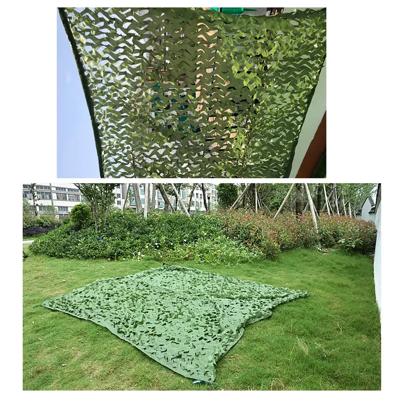 MENFLY чисто зеленый лес украшение Охота камуфляж Кемпинг камуфляжная сетка