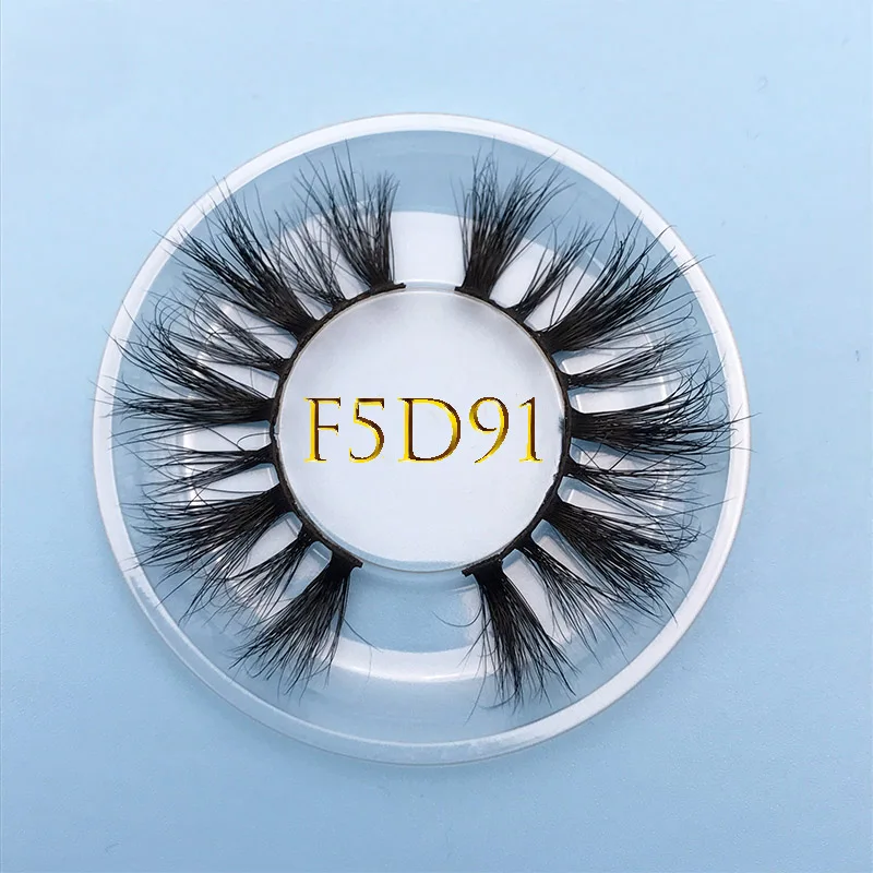 F5D91 Заказная коробка MIKIWI 5D-404 мягкие драматические ресницы для глаз большой объем норковые ресницы ручная работа натуральные густые и Длинные Накладные ресницы - Цвет: F5D91