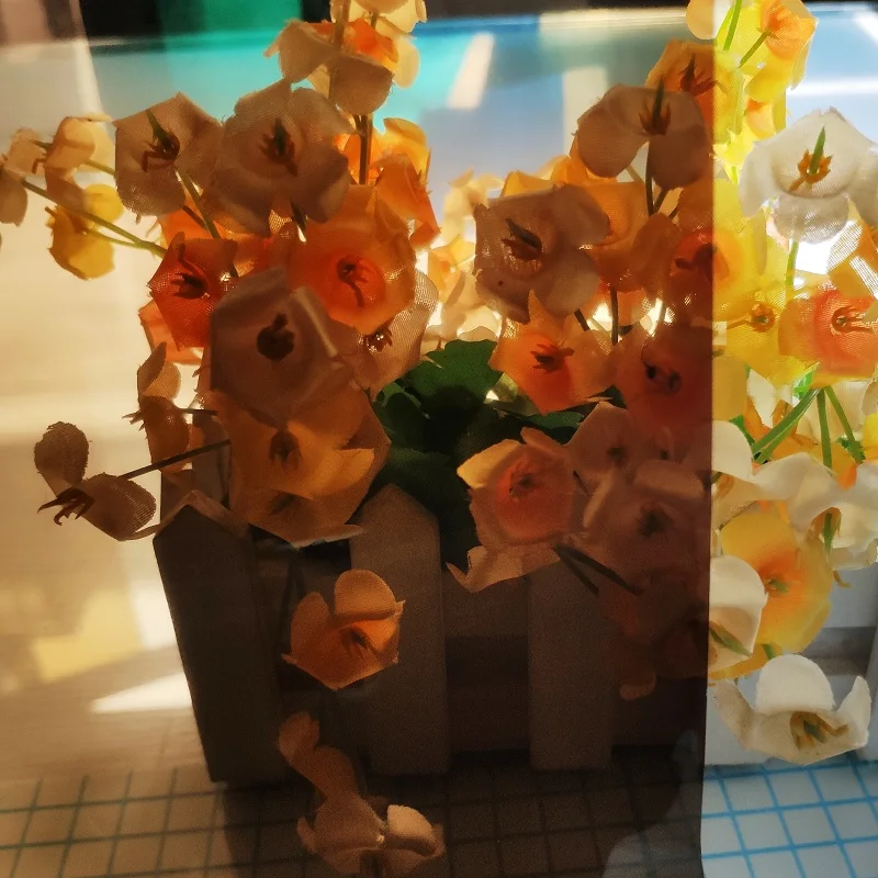 Пленка стеклянная самоклеящаяся для окон дверей балконов 70 см | Дом и сад