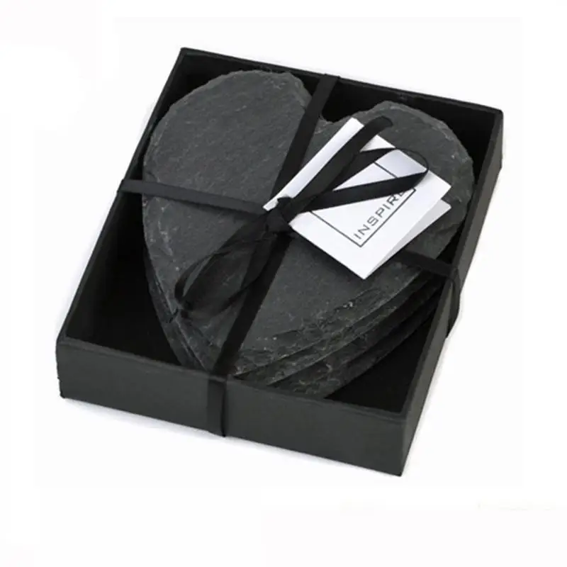 4 шт. подставки для чашек в форме сердца креативные салфетки напитков бокалы вина