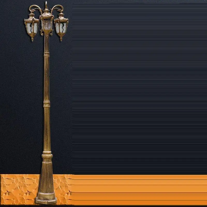 Фарола лампа Ogrodowe открытый Lampadaire Европейский De Rue Стиль Plaza светильник