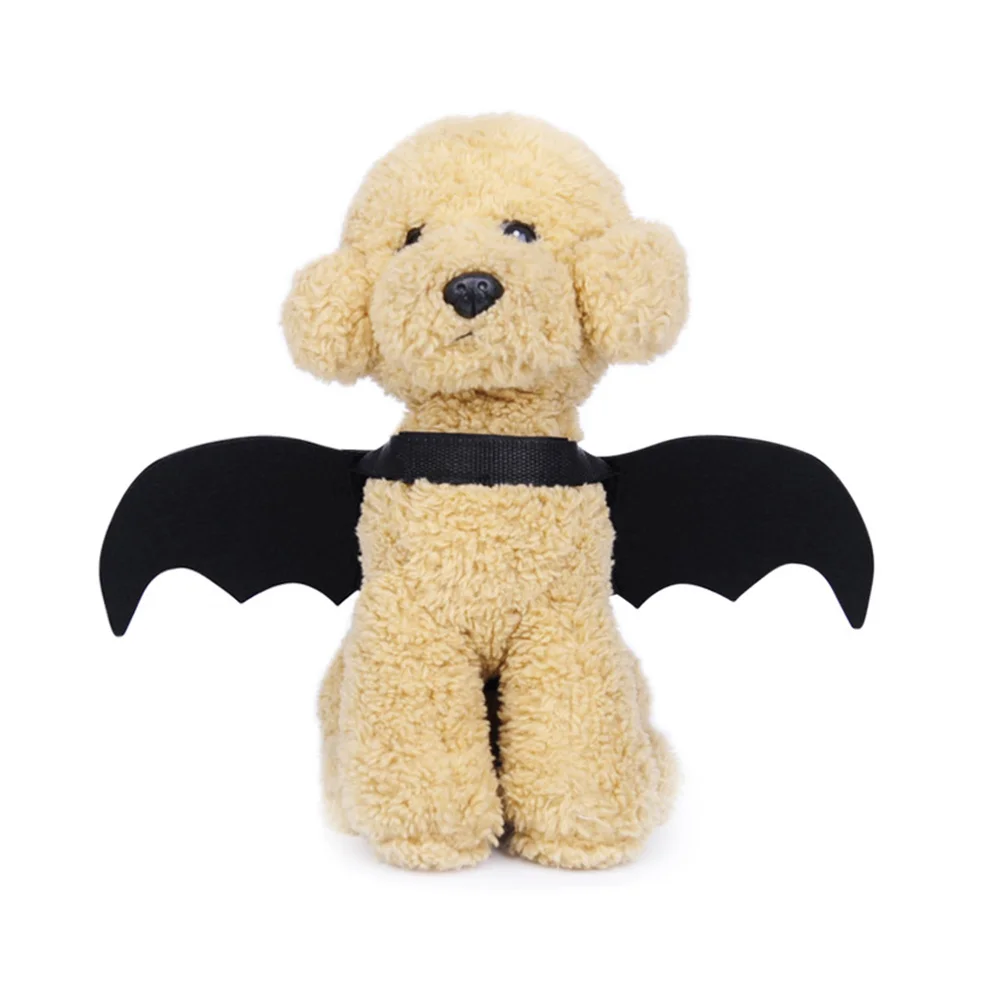 Костюм для домашних животных на Хэллоуин ошейник с крыльями летучей мыши и