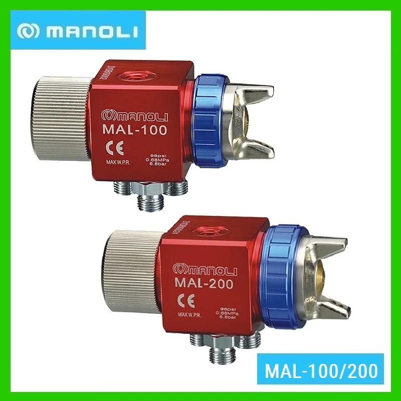 

MANOLI MAL-100 Automatic Mini Spray Gun Simplified Low-Pressure Spray Guns MAL-200 Professional High-Capacity Painting Gun