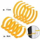 Виниловая пленка EHDIS в рулоне 51020 шт., ПВХ зажим, обруч, Тонировка окон из углеродного волокна, кольцо для сбора, автомобильная наклейка, наклейка, инструменты для упаковки