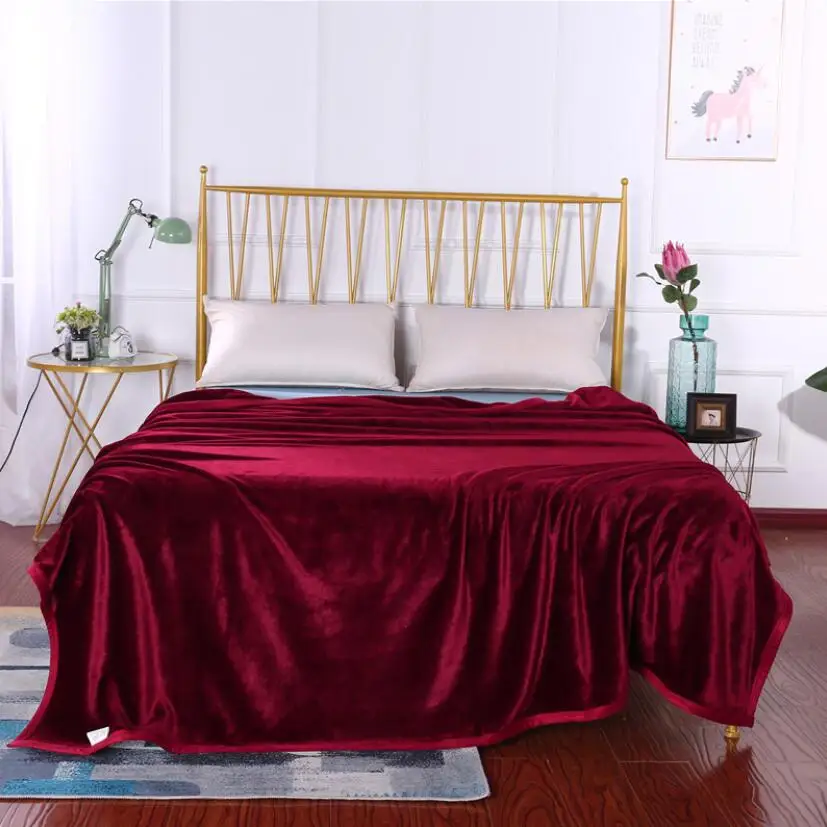 Новое супермягкое Фланелевое Норковое одеяло покрывало постельное белье