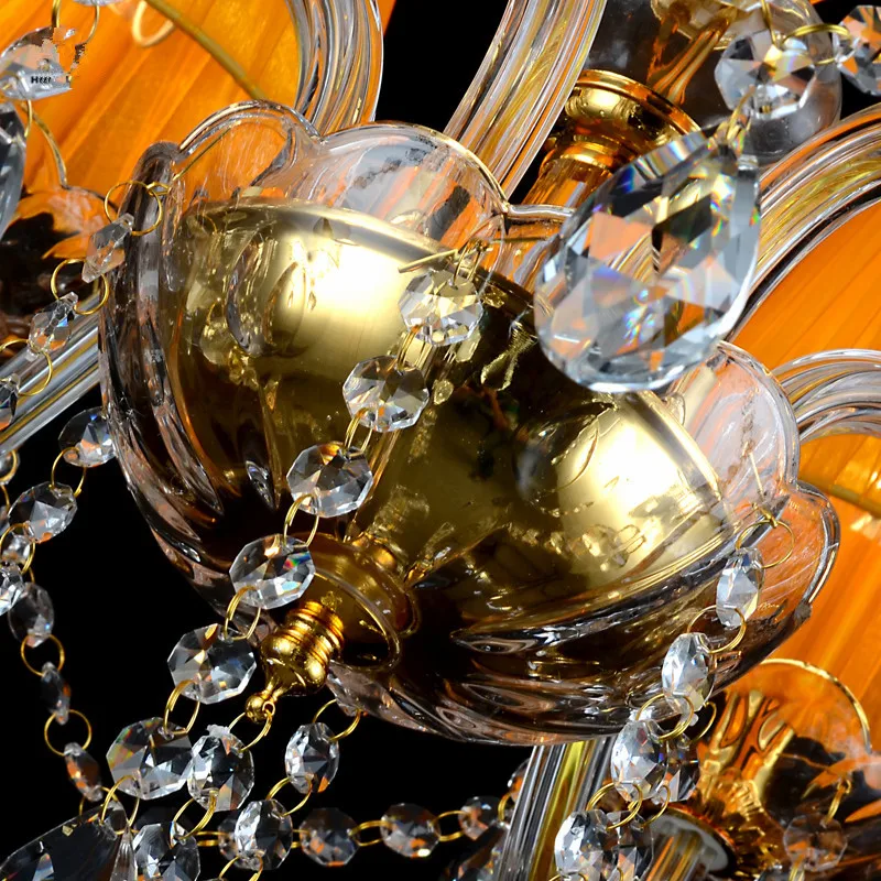 Современная хрустальная люстра домашняя лампа люстры de cristal для гостиной или