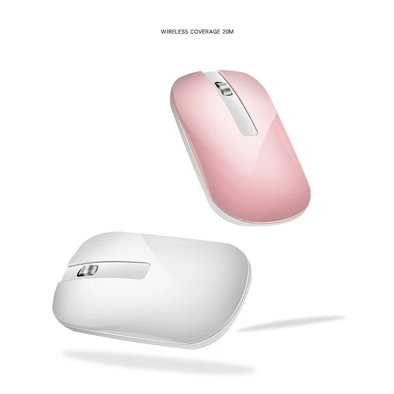 2 4 г беспроводная Бесшумная клавиатура и мышь круглая клавиша игровая для Macbook