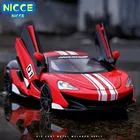 Nicce 1:32 Сплав литьё под давлением McLaren 600LT гоночный автомобиль модель игрушки Моделирование звук светильник тянуть обратно Коллекция спортивных автомобилей игрушки транспортного средства