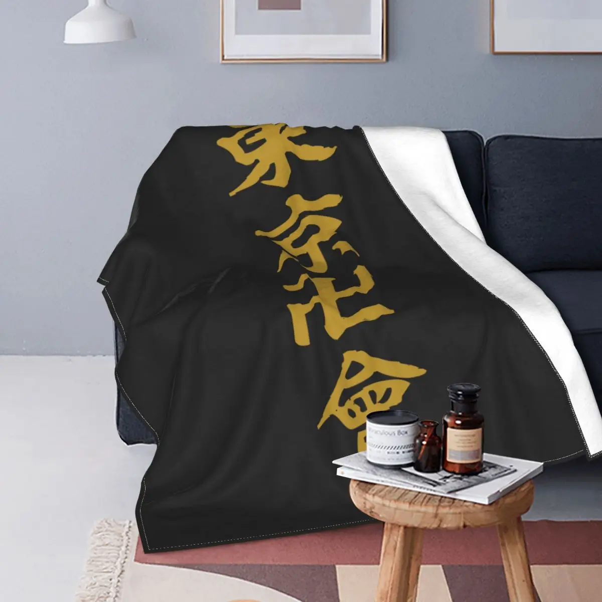 

Tokyo Revengers Anime Manjiro Blankets Manga Takemichi Hanagaki Flannel Throw Blanket Bed Sofa Portable Lightweight Bedspreads